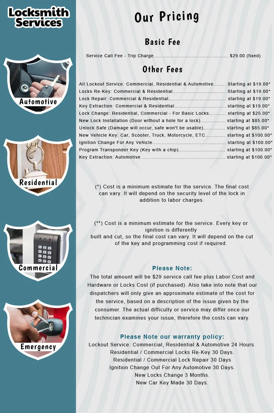 Bellevue Locksmith Service Bellevue, WA 425-201-1815