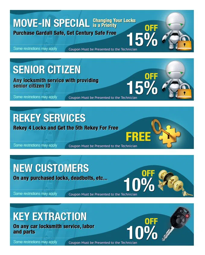 Bellevue Locksmith Service Bellevue, WA 425-201-1815 - coupons8-set-five